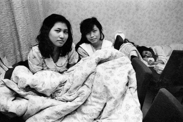Vertragsarbeiter aus Vietnam in ihrer Unterbringung im Bezirk Dresden - DDR