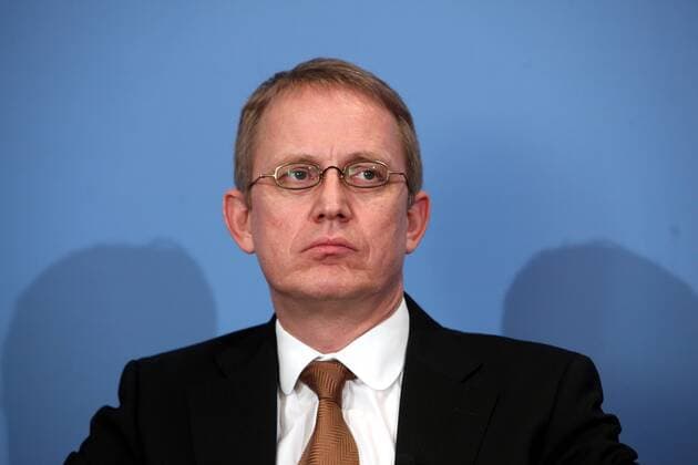 Stephan-Andreas Casdorff (Chefredakteur Tagesspiegel) anlässlich der Buchpräsentation - Angela Merkel, die Protestantin - von Volker Resing in Berlin