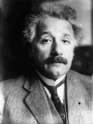 May 03, 1929; Paris, France; Professor ALBERT EINSTEIN. Albert Einstein aka Yousuf Karsh Albert Einstein (March 14, 1879 Ð April 18, 1955) was a German theoretical physicist regarded as the greatest scientist of the 20th century. He proposed the theory of relativity and made contributions to the development of quantum mechanics, statistical mechanics, and cosmology. He was awarded the 1921 Nobel Prize for Physics for his explanation of the photoelectric effect and for his services to Theoretical Physics. After his general theory of relativity was formulated in 1915. Paris France  - ZUMAk09