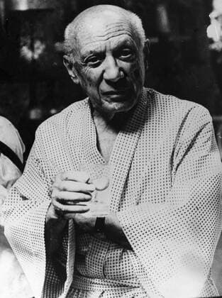 Oct 25, 1953; Paris, FRANCE; Famous Spanish born painter PABLO PICASSO (1881-1973) lived in Paris for most of his life. Paris FRANCE  - ZUMAk09
