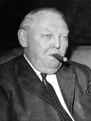 Bundeskanzler LUDWIG ERHARD (Deutschland CDU-Vorsitzender 1966-1967 Regierungschef 1963-1966)  - ZUMAk09