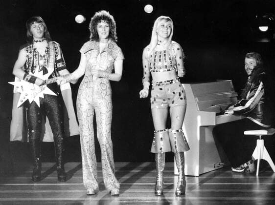 Jan 01, 1975 - Stockholm, SWEDEN - During the 1970s, one of the most dominating forces within the field of popular music was a group from Sweden called ABBA , a musical entity consisting of two couples, who became by far the most successful act of that decade, even one of the biggest phenomenons of the whole century. As their popularity grew, they were sought after to tour Europe, Australia, and North America. PICTURED: After winning a Grand Prix de la Chanson; BJORN ULVAEUS, ANNI-FRID LYNGSTAD, AGNETHA FALTSKOG and BENNY ANDERSSON. Stockholm SWEDEN  - ZUMAk09