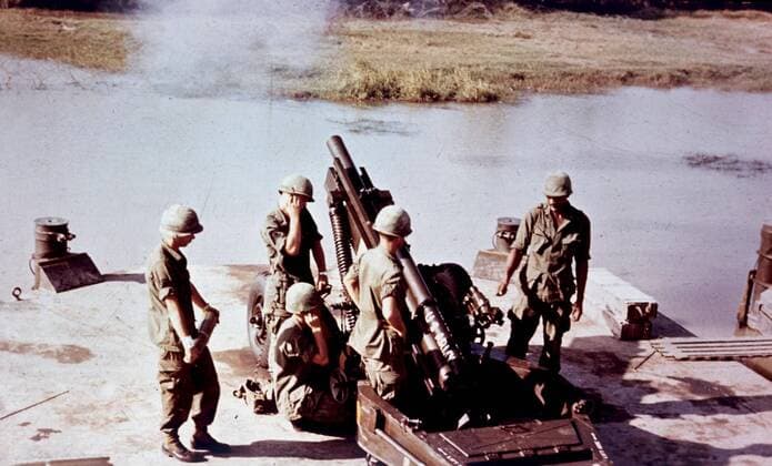 IMAGO History, Vietnamkrieg: 1955-1975 Oct 08, 1970 - Hanoi, District of Columbia, Vietnam - Vietnam War, also known as the Second Indochina War was a military struggle fought in Vietnam from 1959 to 1975, involving the North Vietnamese and the National Liberation Front (NLF) in conflict with United States forces and the South Vietnamese army. After Vietnamese had struggled for their independence from France during the First Indochina War, the country was temporarily divided into Communist North and non-Communist South Vietnam. The United States became involved in Vietnam because according to domino theory American policymakers believed that if the entire country fell under a Communist government, Communism would spread throughout Southeast Asia. The Vietnam War was a cause of much controversy in the United States. What began as a small group of advisors under President Dwight Eisenhower ended up with over a total of 2.5 mi  - ZUMAk09