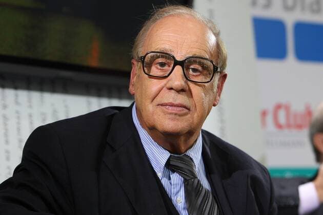 Sachbuchautor Jean Ziegler ( SUI ) anläßlich der Frankfurter Buchmesse 2009 am 14.10.2009 auf dem Blauen Sofa .