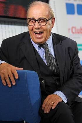 Sachbuchautor Jean Ziegler ( SUI ) anläßlich der Frankfurter Buchmesse 2009 am 14.10.2009 auf dem Blauen Sofa .
