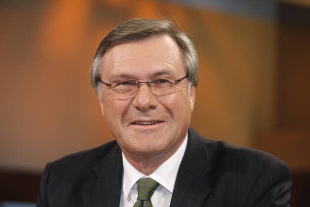 Wolfgang Gerhardt (FDP-Bundestagsabgeordneter und Vorstandschef der Friedrich-Naumann-Stiftung) in der Talk-Show Anne Will am 15.11.2009 in Berlin Thema der Sendung: Mutti macht Miese - führt uns die Kanzlerin so aus der Krise?