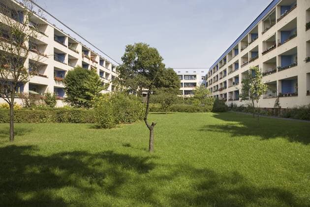 Wohnstadt Carl Legien, Siedlung, UNESCO Weltkulturerbe, Pankow, Berlin, Deutschland, Europa ibljwd01335362