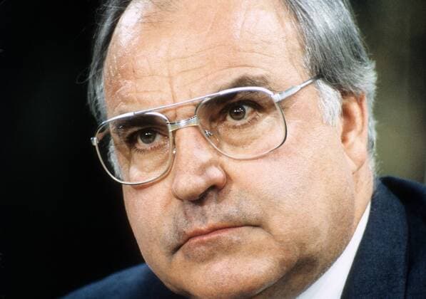 Bundeskanzler Helmut Kohl (Deutschland CDU)