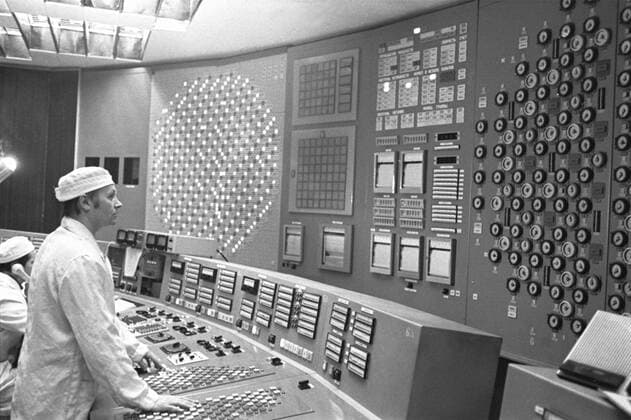 Schaltzentrale im AKW Tschernobyl  TASS_203669