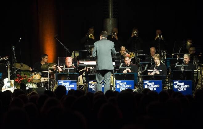 die WDR Big Band , Westdeutsche Rundfunk, Eröffnung Ruhr Museum, Essen Kulturhauptstadt Europas 2010, am 09.01.2010 in Essen