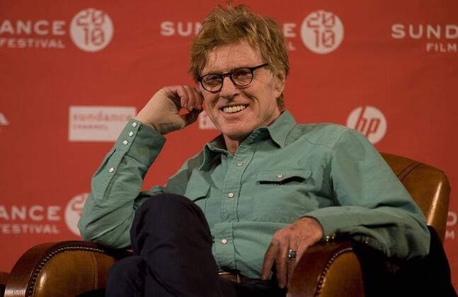 Sundance Film Festival founder and actor Robert Redford answers questions at the opening day press conference at the 2010 Sundance Film Festival on January 21, 2010 in Park City, Utah.  PCU2010012117