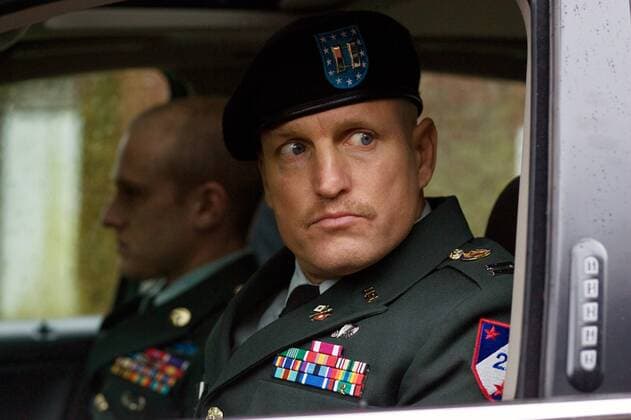 A scene from The Messenger with Woody Harrelson is pictured in this undated publicity photo  LAP2010020240 !ACHTUNG! NUTZUNG NUR BEI FILMTITEL-NENNUNG!