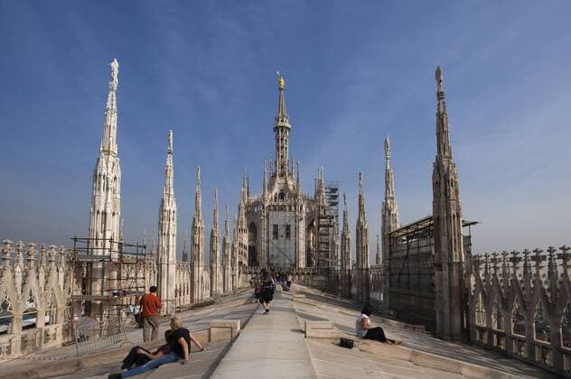 Mailänder Dom, Duomo, Mailand, Milano, Lombardei, Italien, Europa iblglf01431370