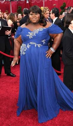 Gabourey Sidibe, die Schauspielerin bei der Ankunft zur 82. Oscar Verleihung Academy Awards am 7.3.2010 in Los Angeles 82. Annual Academy Awards 2010 - Ankunft Red Carpet 