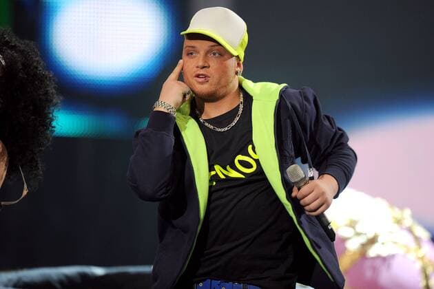 DSDS - Kandidat Menowin Fröhlich während der Generalprobe zur 7. Motto-Show Alt vs. Neu der 7. Staffel der RTL Casting-Show Deutschland sucht den Superstar am 03.04. 2010 in Köln.