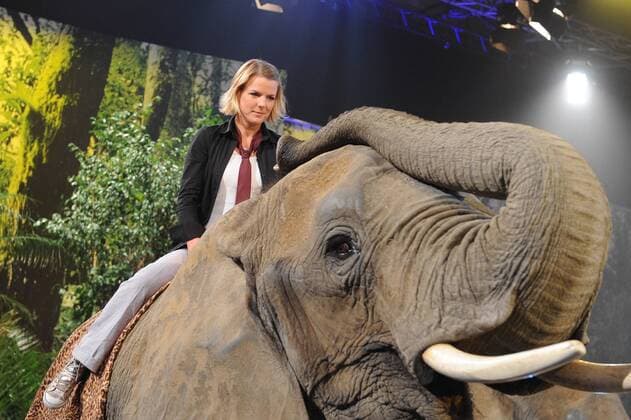 Mirja Boes in der ARD-Sendung Das unglaubliche Quiz der Tiere 