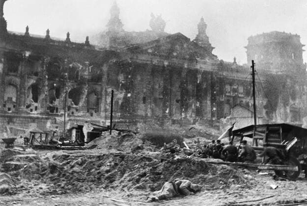 Berlin. The Battle for the Reichstag.  TASS_317507