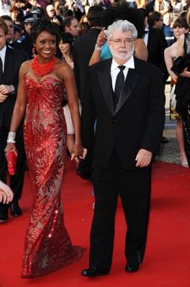 George Lucas and wife Mellody Hobson 63RD ANNUAL CANNES FILM FESTIVAL: FILM PREMIERE WALL STREET: MONEY NEVER SLEEPS - NO ITALIAN SALES Cannes  PMF PicturePerfect