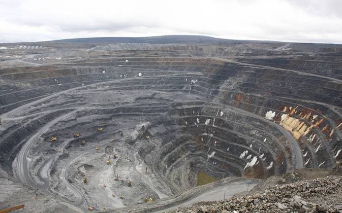 KRASNOYARSK TERRITORY. Polyus Gold s Olimpiadinsky open cast mine, located near Yeruda, a little village nearly 750 kilometers from Krasnoyarsk.  1000651