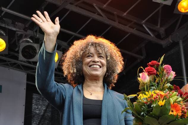 Berühmte Feministinnen, Angela Davis Angela Davis, Fest der Linken in Berlin