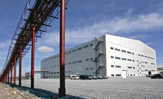 ITAR-TASS 18: KRASNOYARSK TERRITORY, RUSSIA. JULY 17. New gold recovery plant launched by Polyus Gold (Polyus Zoloto) to process sulfide ore from the Olimpiada gold mine in North-Yenisei District, Krasnoyarsk Territory.  493763