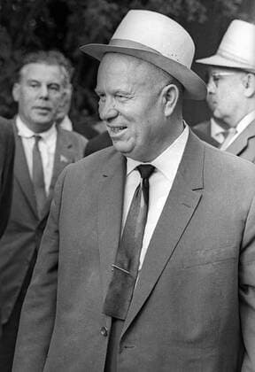 First Secretary of the Communist Party of the Soviet Union, Nikita Khrushchev, 1964.  151201