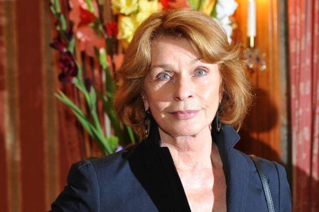 Salzburg, Hotel Sacher, Pressetermin: Schauspielerin Senta Berger