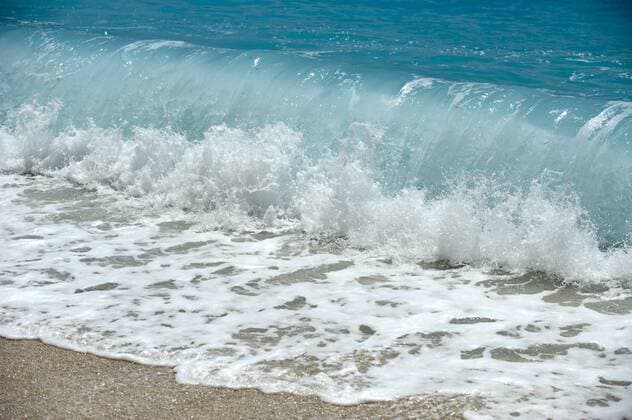 Brandung am Ionischen Meer
