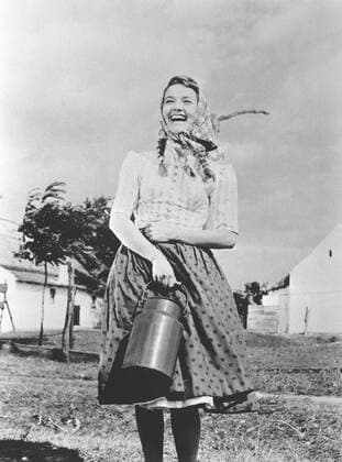 KPA68078.jpg ICH DENKE OFT AN PIROSCHKA BRD 1955 Kurt Hoffmann Piroschka (LISELOTTE PULVER) B163801 Film, Fernsehen, Liebesfilm, Komödie, 50er rights=ED UnitedArchives68078