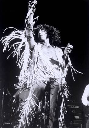 KPA89220.jpg WOODSTOCK USA 1969 Michael Wadleigh Film chronicle of the legendary 1969 three-days-music festival Woodstock image: ROGER DALTRY - The Who rights=RM UnitedArchives89220