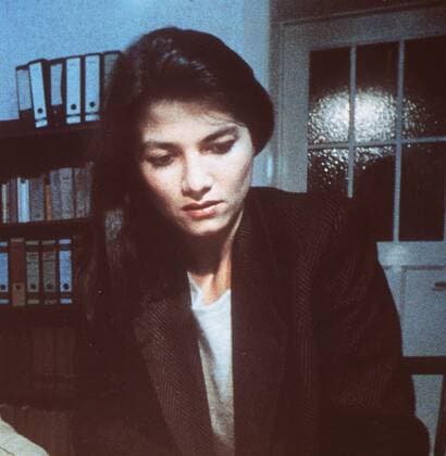 Keine Zeit für Tränen - Der Fall Bachmeier - (1984) Am 06. März 1981 erschoß Marianne Bachmeier in einem Lübecker Gerichtssaal Klaus Grabowski, den Mörder ihrer Tochter Anna. Hark Bohms Film versucht die Hintergründe dieser Tat aufzudecken ... Szene: Marie Selbach (MARIE COLBIN) 33572 , 03KPAVOXFAL UnitedArchives05363