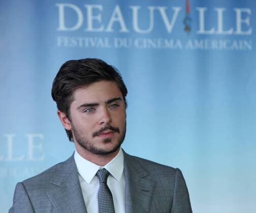 Zac Efron arrives at a photocall for the film Charlie St. Cloud during the 36th American Film Festival of Deauville in Deauville, France on September 11, 2010.  DEA20100911728