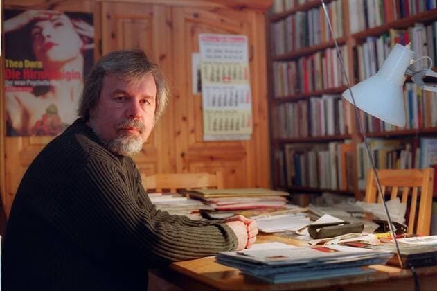 Autor, Schriftsteller, Poet Richard Wagner fotografiert in Berlin am 16.01.2003