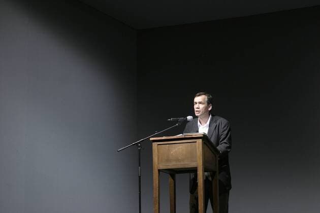 Weltklang - Nacht der Poesie eine Veranstaltung der literaturWERKstatt berlin am Potsdamer Platz - Lutz Seiler (Deutschland)