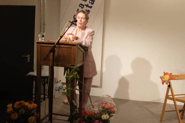 literaturWERKstatt Berlin Ein (Geburtstag)Abend für Brigitte Struzyk am 03. April 2005,20.00h in der Literaturwerkstatt Berlin Brigitte Struzyk
