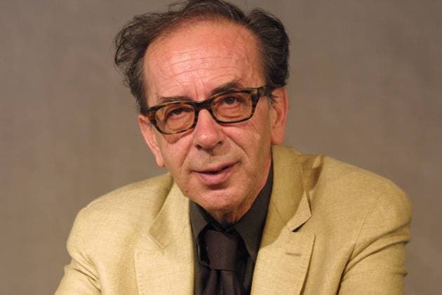 Lyrikfestival Der Lyriker Ismail Kadare (Autor, Tirana Paris) bei der Veranstaltung Der Dichter Ismail Kadare. Die Lyrik des albanischen Romanciers im Rahmen der Reihe Apropos Poesie am 04.07.2003 in der Backfabrik.