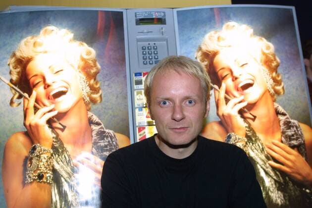 Der Autor Jochen Schmidt (Deutschland) am 18.09.2002 in der Beliner Kulturbrauerei.