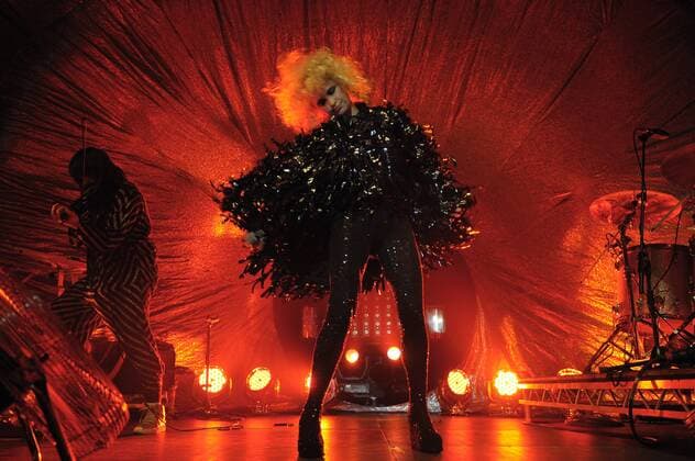 GOLDFRAPP (Alison Goldfrapp) live in der Muffathalle, München