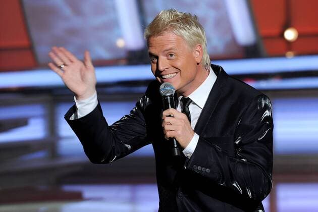Fernsehmoderator Guido Cantz ( GER ) während der SWR ARD - Livesendung Verstehen Sie Spass? am 23.10.2010 in der Arena Trier.