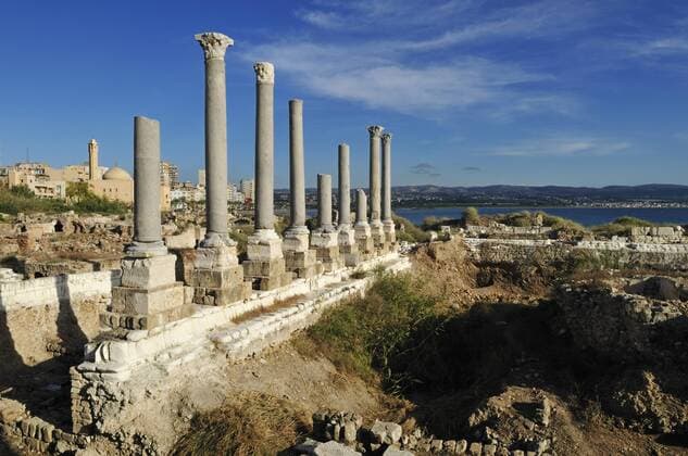 Antike Ausgrabungsstätte von Tyros, Sour, Unesco-Weltkulturerbe, Libanon, Naher Osten, Vorderasien iblest01725155