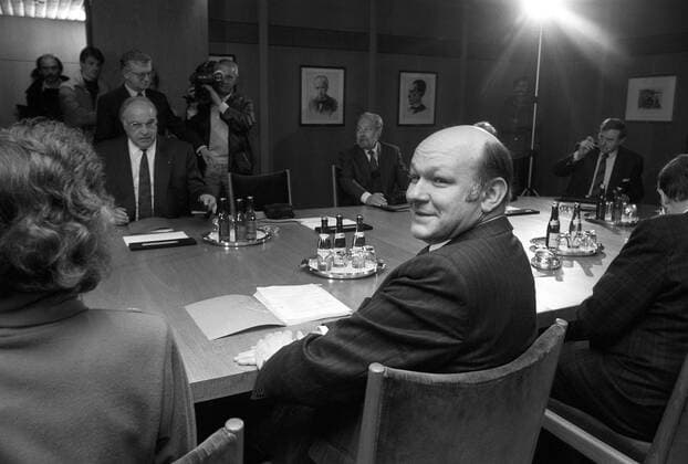 Walter Momper (Deutschland SPD) in Bonn