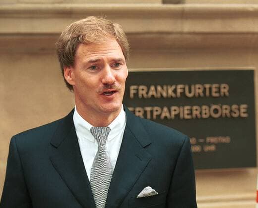 Carsten Maschmeyer , Vorsitzender des Vorstandes , AWD Holding AG , 05.09.2000 , Frankfurt am Main