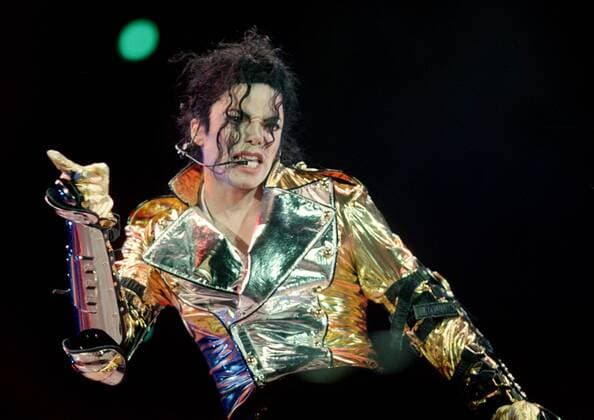U.S. pop star Michael Jackson concerts in Prague on September 7, 1996. CTK Photo Tomas Turek  CTKPhoto00187189