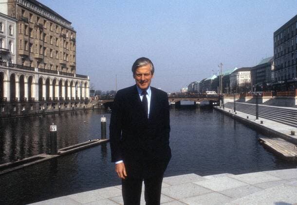 Walter Leisler Kiep (BRD CDU) in Hamburg