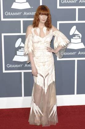 Florence Welch 53RD ANNUAL GRAMMY AWARDS Los Angeles  Patrick Rideaux PicturePerfect