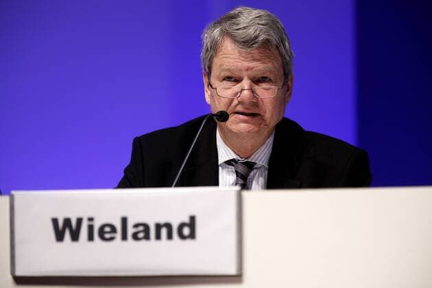 Wolfgang Wieland, MdB, Sprecher für Innere Sicherheit der Bundestagsfraktion Bündnis 90 Die Grünen, Senator a.D, Berlin beim 14. Europäischer Polizeikongress, im Berliner Congress Centrum, Berlin - Mitte