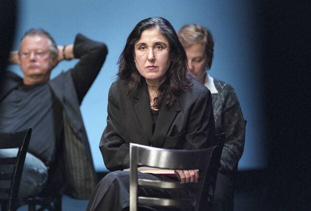 Özdamar, Emine Sevgi (Autorin). Hier: Während einer Matinee am 12.03.2006 im Deutschen Theater Berlin. ©xIkoxFreesex xDRAMA.
