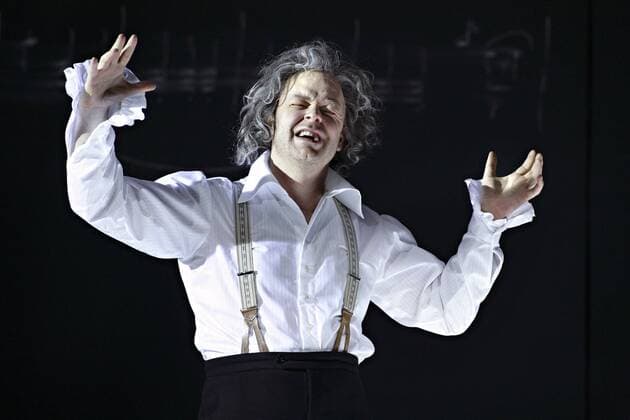Gallinowski, Robert (Schauspieler). Hier: Als Ludwig van Beethoven in 33 Variationen , Premiere am 24.01.2010 im Renaissance-Theater Berlin. ©xBraun drama-berlin.de