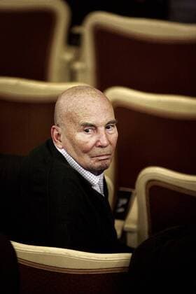Henze, Hans Werner (Komponist), geb. am 01.07.1926 in Guetersloh. Hier: Am 04.09.2007 bei Proben zu Phaedra in der Staatsoper Unter den Linden Berlin.