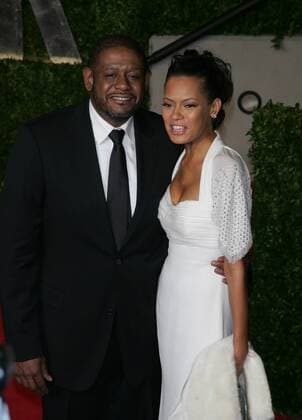 Forest Whitaker and wife Keisha Simone Nash attend the 2011 Vanity Fair Oscar Party hosted by Graydon Carter held at Sunset Tower in West Hollywood, California, on February 27, 2011.  NYP20110227245